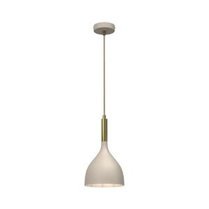 Luster na lanku NOAK 1xE27/15W/230V béžová/zlatá 4005 vyobraziť