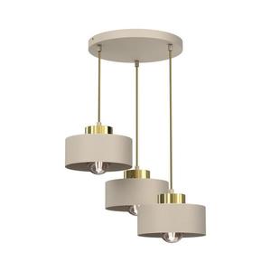 Luster na lanku MARTI 3xE27/15W/230V béžová/zlatá 9932 vyobraziť
