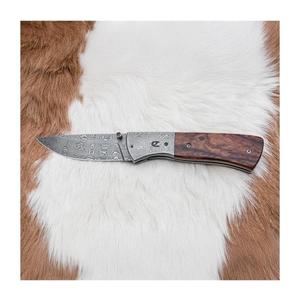 Jiří Čurda Zatvárací damaškový nôž 8 cm ironwood 674 vyobraziť