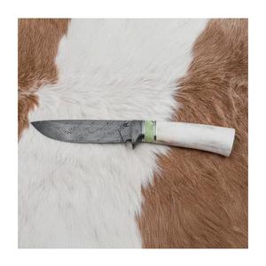 Jiří Čurda Exkluzívny damaškový nôž 13 cm serpentinit/sobí paroh 616 vyobraziť