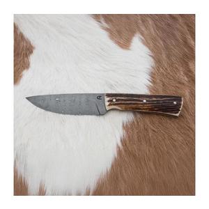 Jiří Čurda Lovecký damaškový nôž 11 cm jelení paroh 537 vyobraziť