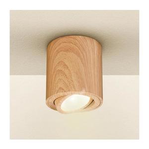 Brilagi - Bodové svietidlo MIA 1xGU10/30W/230V 84x80 mm hnedá WD300-WOOD-OEM vyobraziť