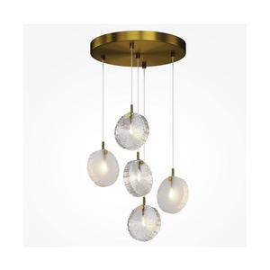 Maytoni MOD254PL-05BS - Luster na lanku FROZEN 5xG4/28W/230V mosadz MOD254PL-05BS vyobraziť