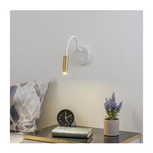 Brilagi - LED Flexibilná nástenná lampa MAYA LED/3W/230V 4000K biela/zlatá BRI081 vyobraziť