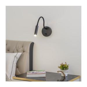 Brilagi - LED Stmievateľná flexibilná nástenná lampa MAYA 1xG9/4W/230V čierna BRI085 vyobraziť