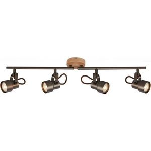 Briloner 2872-045 - LED Bodové svietidlo TAHUN 4xGU10/5W/230V 3000K hnedá 2872-045 vyobraziť