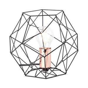 Brilliant - Stolná lampa SYNERGY 1xE27/60W/230V čierna/meď 93593/76 vyobraziť