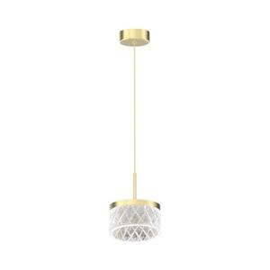 LED Luster na lanku ELEGANCE LED/9W/230V pr. 15 cm zlatá ML0995 vyobraziť