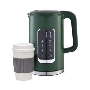 Rýchlovarná kanvica s LCD displejom 1, 7 l 2200W/230V zelená + cest. hrnček 450 ml PEKR723G vyobraziť