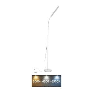 LED Stmievateľná stojacia lampa SIGNUS LED/10W/230V 3000/4500/6500K biela PFL22W vyobraziť
