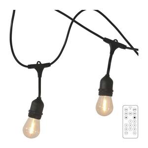 LED Solárna vonkajšia reťaz PARTY 10xE27/3, 7V 10 m IP44 + DO 328656 vyobraziť