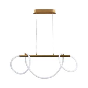 LED Luster na lanku EMMA LED/38W/230V zlatá 327987 vyobraziť