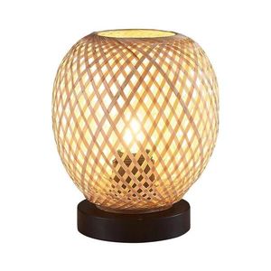 Stolná lampa ZANZIBAR 1xE27/20W/230V pr. 18 cm bambus 329202 vyobraziť