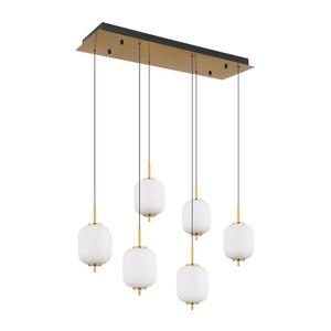 Globo 15217-6 - LED Luster na lanku EWALD 6xLED/6, 7W/230V 15217-6 vyobraziť