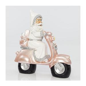 Eurolamp Vianočná dekorácia 33 cm Santa s motocyklom 600-41145 vyobraziť