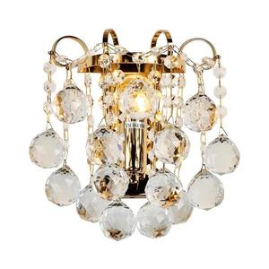 Brilagi - Nástenné svietidlo CRYSTAL 1xE14/60W/230V zlatá BG71305 vyobraziť