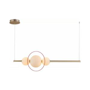 Azzardo - Náhradné sklo k lustru SANDRA biela - veľké pr. 22 cm 8590828235583 vyobraziť