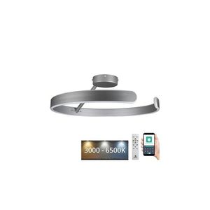 LED Stmievateľný prisadený luster LED/72W/230V 3000-6500K chróm + diaľkové ovládanie TA1314/S vyobraziť