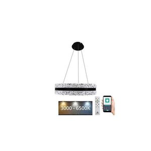 LED Stmievateľný luster na lanku LED/80W/230V 3000-6500K čierna + diaľkové ovládanie TA2303/B vyobraziť