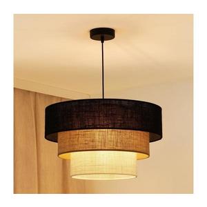 Brilagi - Luster na lanku ASPEN LUNETA 1xE27/15W/230V pr. 45 čierna/béžová/krémová 607742 vyobraziť