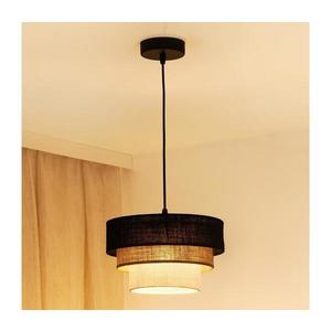 Brilagi - Luster na lanku ASPEN LUNETA 1xE27/15W/230V pr. 25 čierna/béžová/krémová 607797 vyobraziť