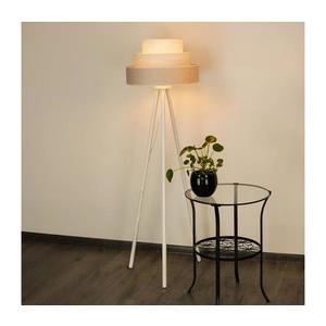 Brilagi - Stojacia lampa ALASKA LUNETA 1xE27/15W/230V šedá/krémová 608121 vyobraziť