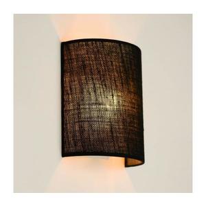 Brilagi - Nástenné svietidlo SEMI 1xE27/15W/230V pr. 20 cm čierna 609029 vyobraziť