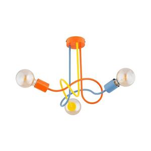 Detský prisadený luster WINGO 3xE27/15W/230V pestrofarebná 62521 vyobraziť