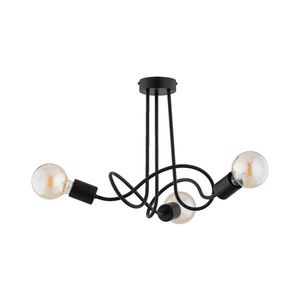 Prisadený luster WINGO 3xE27/15W/230V čierna 62518 vyobraziť