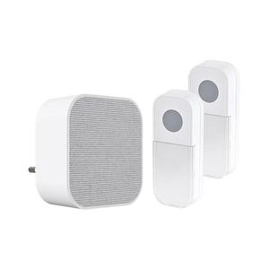 1L74DT - Bezdrôtový zvonček do zásuvky 230V + 2x tlačidlo IP44 biela 1L74DT vyobraziť