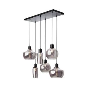 Redo 01-4047 - Luster na lanku ATLANTIS 6xE27/42W/230V čierna 01-4047 vyobraziť