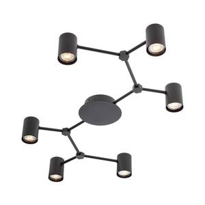 Redo 01-4048 - Bodové svietidlo WEBB 6xGU10/10W/230V čierna 01-4048 vyobraziť