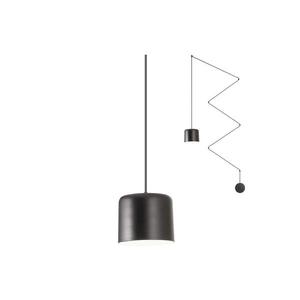 Redo 01-1822 - Luster na lanku DODO 1xE27/15W/230V pavúk čierna 01-1822 vyobraziť