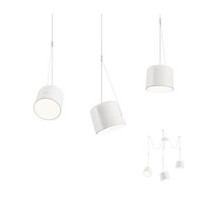 Redo 01-1825 - Luster na lanku DODO 3xE27/15W/230V pavúk biela 01-1825 vyobraziť