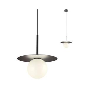 Redo 01-2728 - Luster na lanku PLATO 1xG9/10W/230V pr. 20 cm čierna 01-2728 vyobraziť