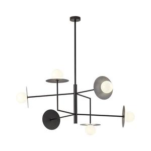 Redo 01-2734 - Luster na tyči PLATO 6xG9/10W/230V čierna 01-2734 vyobraziť