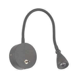 ONLI - LED Flexibilná lampička LEXI LED/1W/230V 4000K šedá 4826/APG vyobraziť