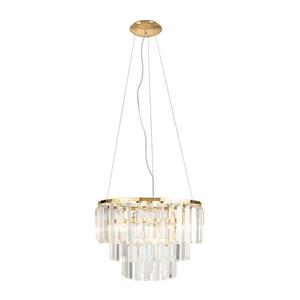 MAXLIGHT P0423 - Luster na lanku MONACO 9xG9/40W/230V pr. 42 cm zlatá P0423 vyobraziť