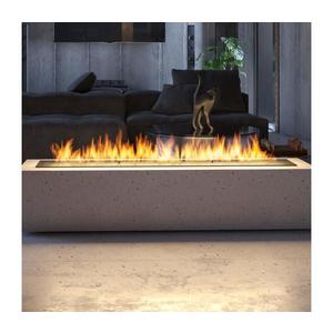 InFire - Vstavaný BIO krb 7, 5x120 cm 7kW čierna SLIMfire Palnik Black Burner 1200 vyobraziť