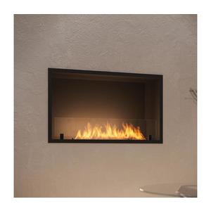 InFire - Vstavaný BIO krb 49, 4x84, 4 cm 3, 5kW čierna SLIMfire Inside Black 800 vyobraziť