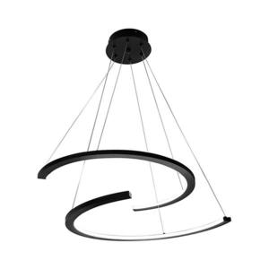 LED Luster na lanku DOUBLEMOON LED/30W/230V čierna ML1178 vyobraziť