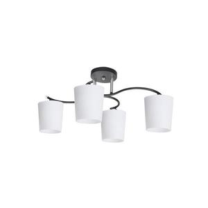 Luster na tyči ESNYR 4xE27/40W/230V čierna/biela 34-22677 vyobraziť