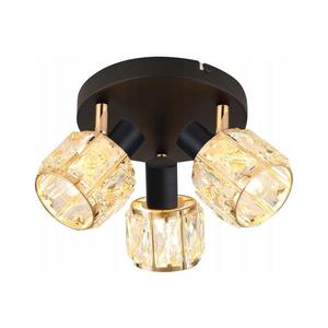 Bodové svietidlo DUBAI 3xE14/40W/230V pr. 36 cm čierna/zlatá 98-30214 vyobraziť