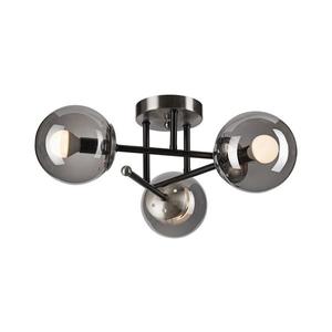Prisadený luster MALENA 3xE14/5W/230V čierna/dymová LM-3.220 vyobraziť