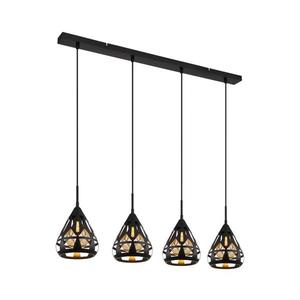 Globo 15889-4H - Luster na lanku HASSAN 4xE27/40W/230V 15889-4H vyobraziť