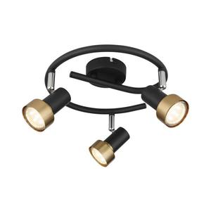 Globo 57917-3G - Bodové svietidlo MASON 3xGU10/25W/230V čierna/zlatá 57917-3G vyobraziť