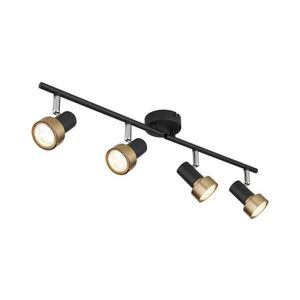 Globo 57917-4G - Bodové svietidlo MASON 4xGU10/25W/230V čierna/zlatá 57917-4G vyobraziť