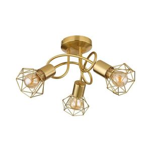 Globo 54802GB-3D - Prisadený luster XARA I 3xE14/40W/230V zlatá 54802GB-3D vyobraziť