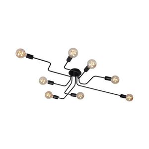 Briloner 2888-085 - Prisadený luster FARETTO 8xE27/60W/230V čierna 2888-085 vyobraziť