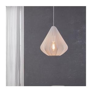 Eglo 43996 - Luster na lanku DOLWEN 1xE27/40W/230V pr. 33, 5 cm biela 43996 vyobraziť